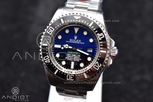 Sea-Dweller 126660 V9F Best Edition Black/Blue Dia...