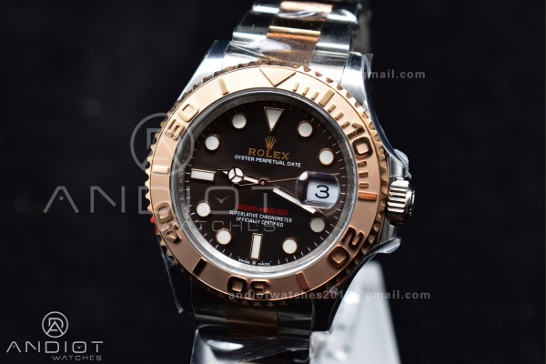 Yacht-Master 126621 Clean 1:1 Best Edition Rose Go...
