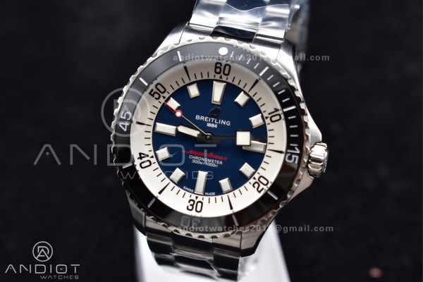 SuperOcean Automatic 44 TF 1:1 Best Edition Blue/W...