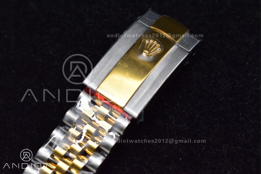 DateJust 41 126331 VSF 1:1 Best Edition 904L Steel Yellow Gold Dial On SS/YG Jubilee Bracelet VS3235
