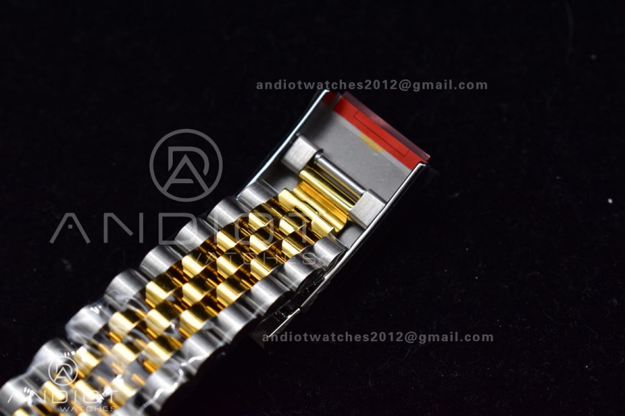 DateJust 41 126331 VSF 1:1 Best Edition 904L Steel Yellow Gold Dial On SS/YG Jubilee Bracelet VS3235