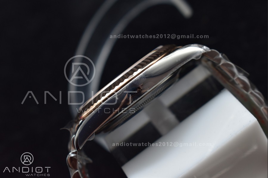 DateJust 41 126331 VSF 1:1 Best Edition 904L Steel Rose Gold Dial On SS/RG Jubilee Bracelet VS3235