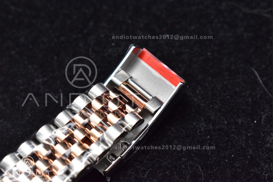 DateJust 41 126331 VSF 1:1 Best Edition 904L Steel Rose Gold Dial On SS/RG Jubilee Bracelet VS3235
