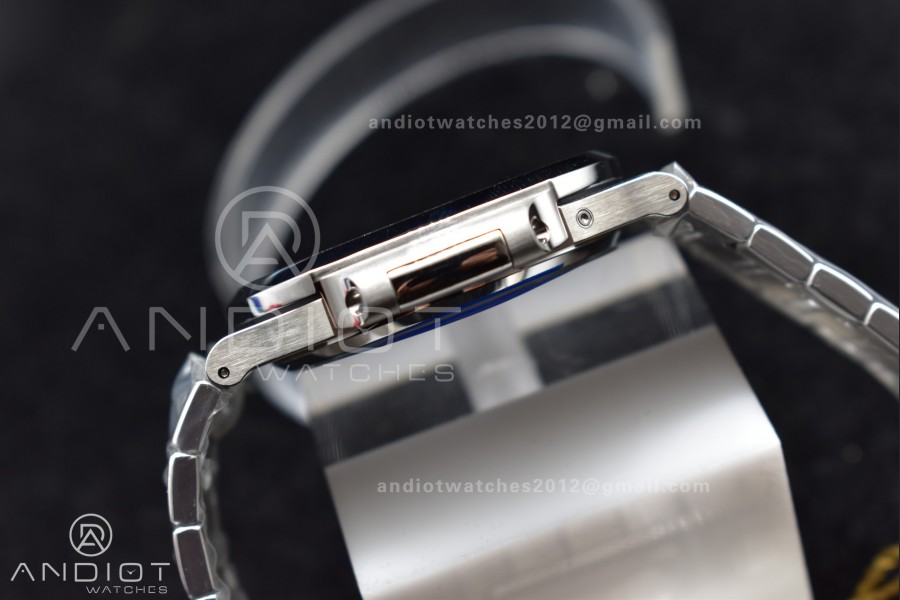 Nautilus 5712 SS PPF 1:1 Best Edition Blue Dial on SS Bracelet A240 Super Clone V2