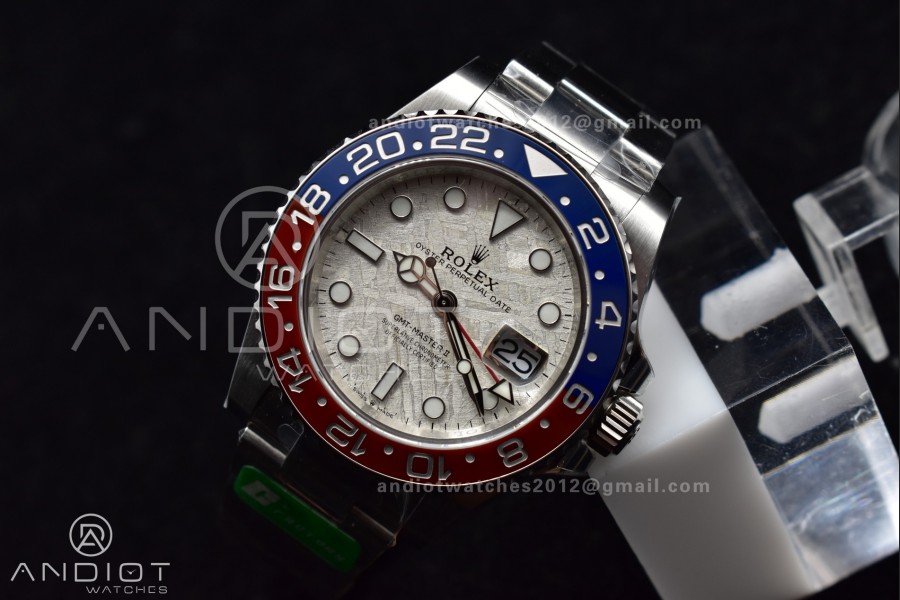 Rolex GMT II 126719 Pepsi 904L SS/SS C+F VR3285 CHS