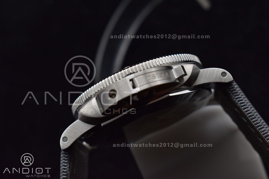 PAM1288 Y SBF 1:1 Best Edition Gray Dial on Gray Nylon Strap P900