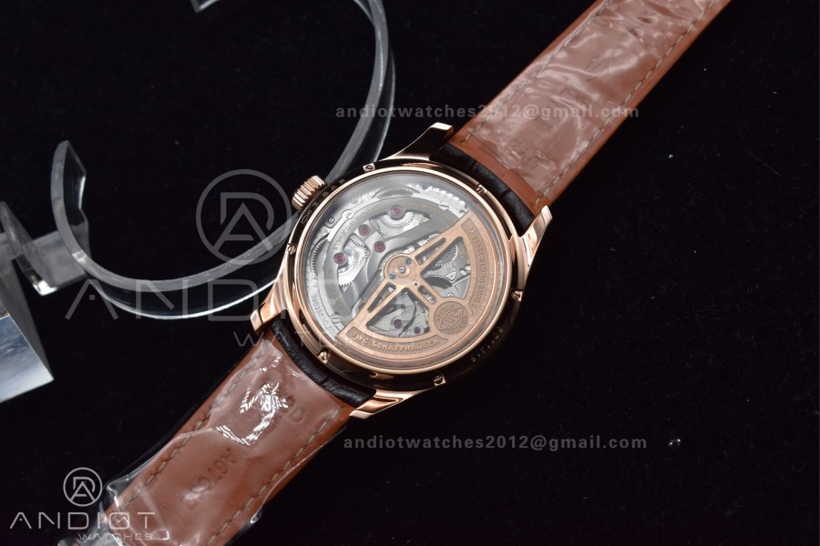 Portugieser Perpetual Calendar RG 5033 V9F Best Edition White Dial on Brown Leather Strap A52610