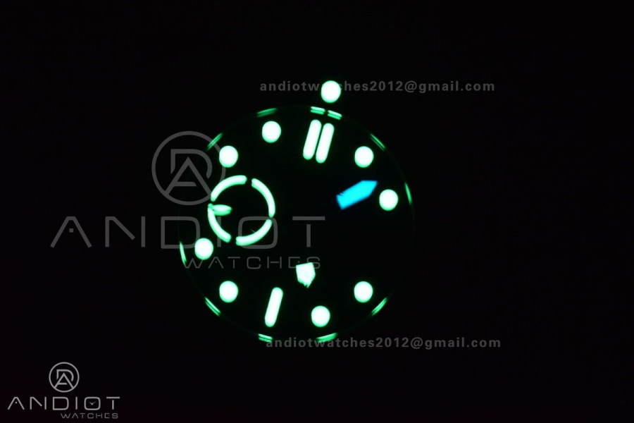 PAM985 Mike Horn Submersible Tit Blue TI/NY VSF P9010