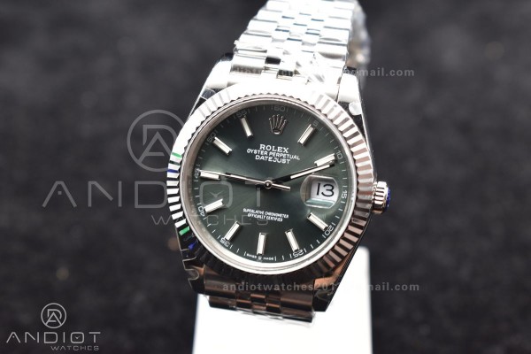 DateJust 36 GMF 126234 904L Steel Green Dial On Ju...