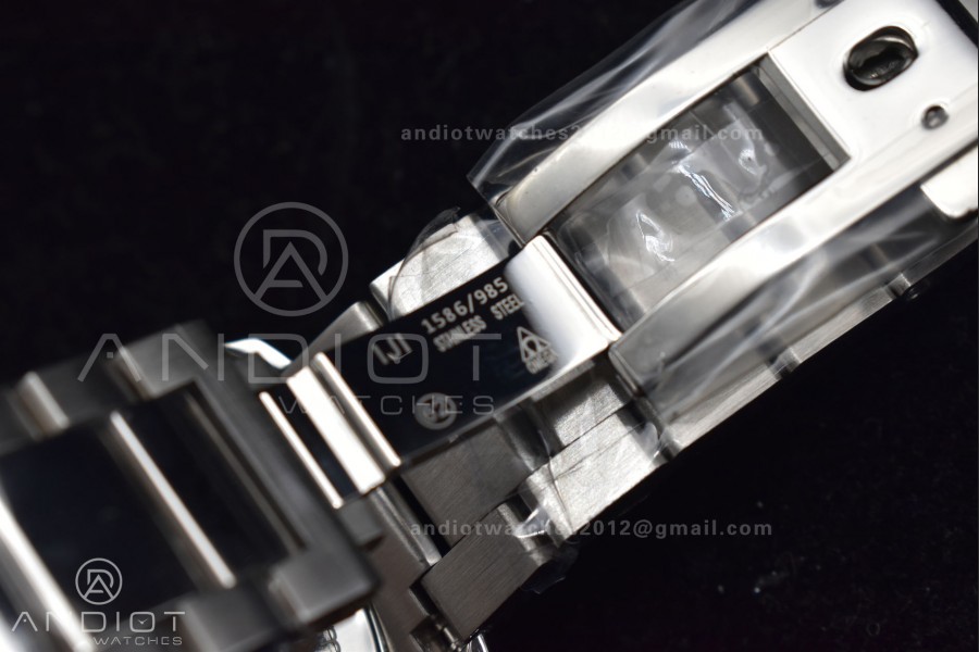 Aqua Terra 150M SS VSF 1:1 Best Edition White Waved Dial On SS Bracelet A8500