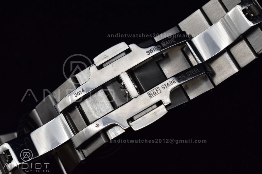 Overseas 4500V SS ZF 1:1 Best Edition Black Dial on SS Bracelet A5100