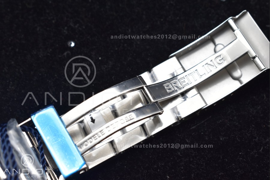 Avenger GMT SS GF 1:1 Best Edition White Dial Stick Markers on SS Bracelet A2836 V2