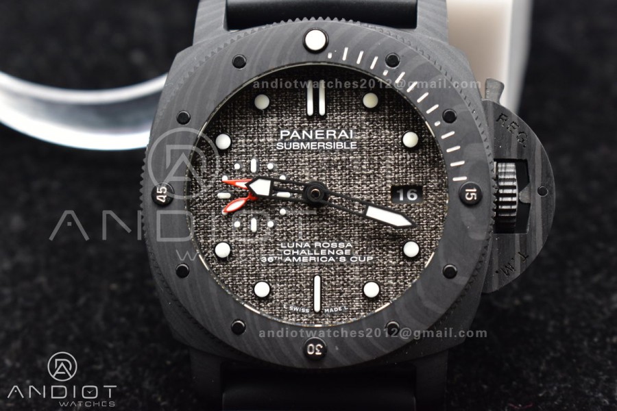 VS Factory PAM 1039 Submersible Luna Rossa GMT 47mm