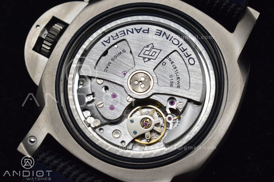 PAM984 Mike Horn Submersible VSF 1:1 Best Edition Black Dial on Black Nylon Strap P.9010 Clone