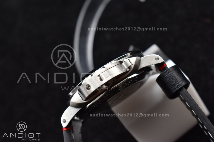 PAM732  TTF 1:1 Best Edition Dark Green Dial on Brown Leather Strap P9010