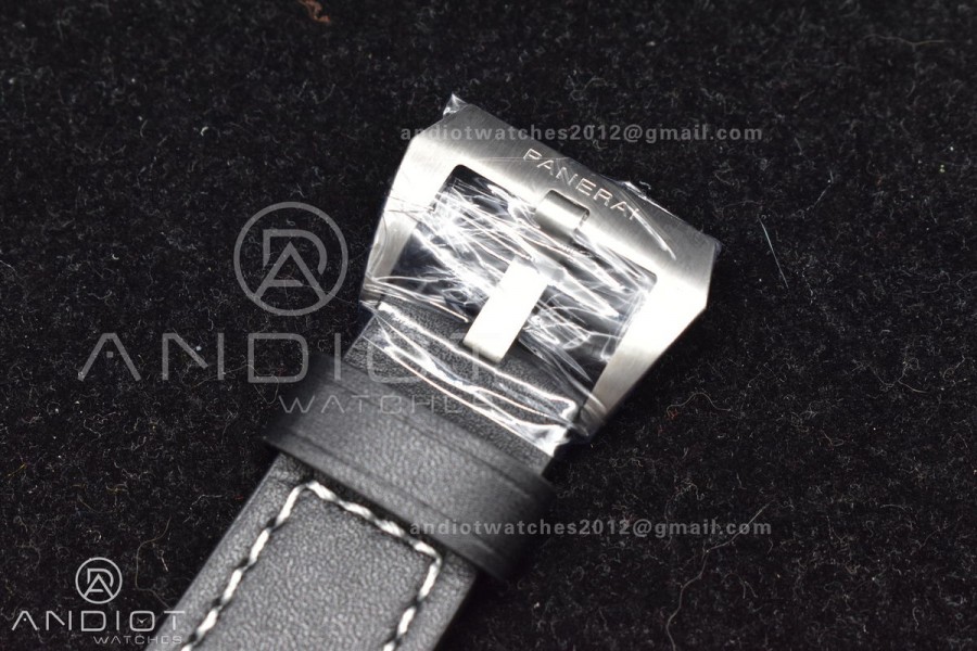 PAM732  TTF 1:1 Best Edition Dark Green Dial on Brown Leather Strap P9010