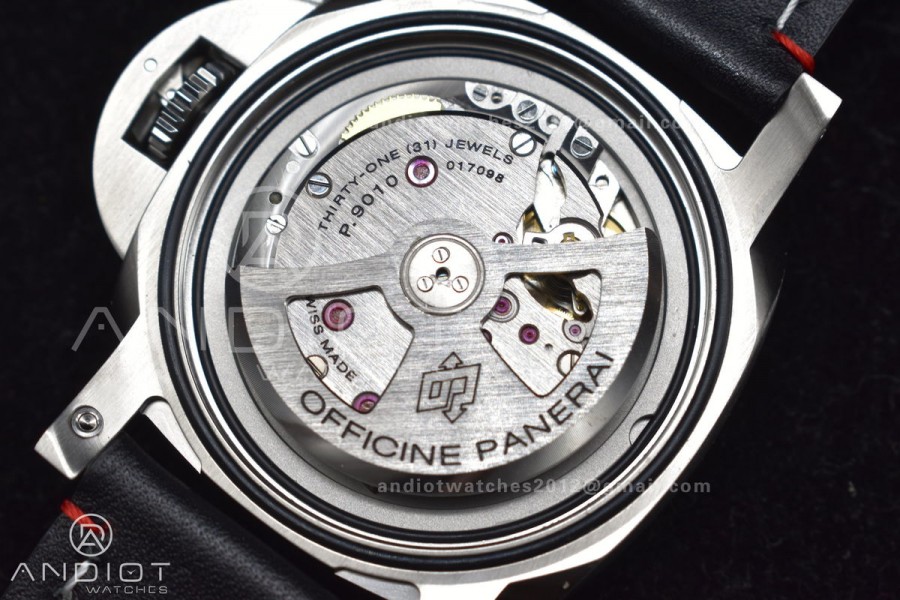 PAM732  TTF 1:1 Best Edition Dark Green Dial on Brown Leather Strap P9010