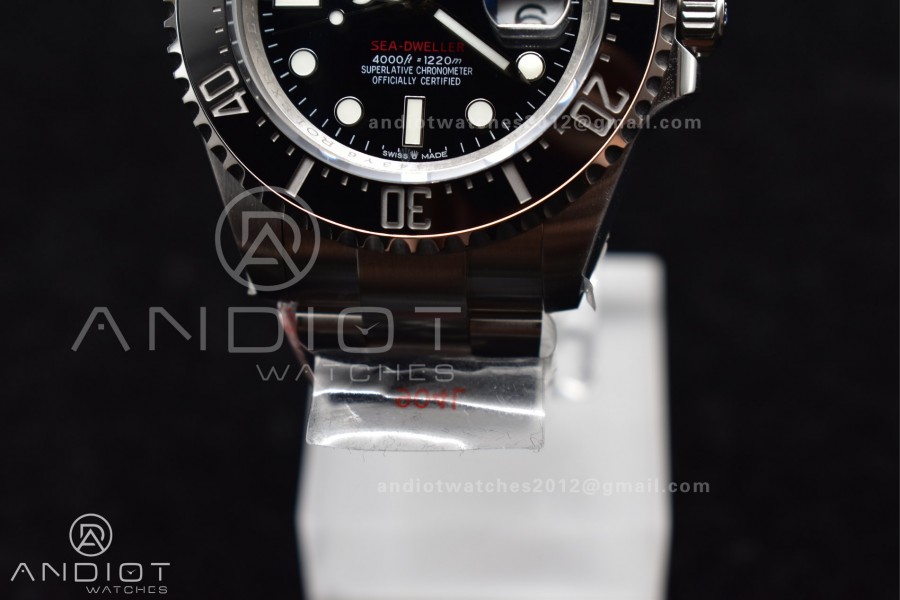 Sea-Dweller 126600 V9F 1:1 Best Edition 904L SS Case and Bracelet A3235