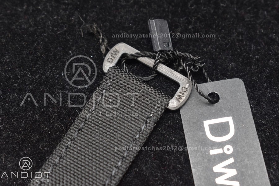 GMT DIW Carbon OMF Best Edition All Black Black Dial on Black Nylon Strap SA3186 CHS