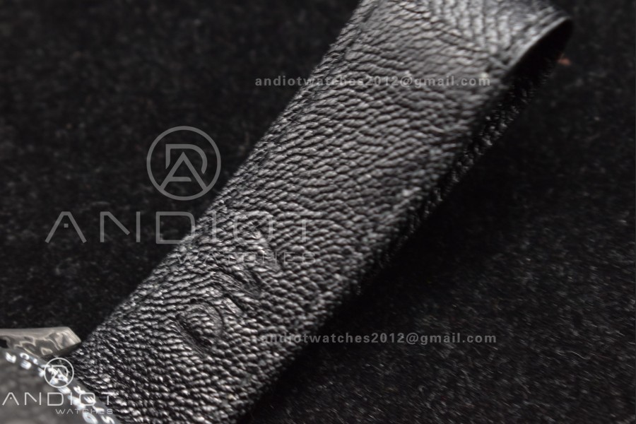 Sea Dweller 43mm Black Carbon DIWF Best Edition Black Dial on Black Nylon Strap A2824 V2