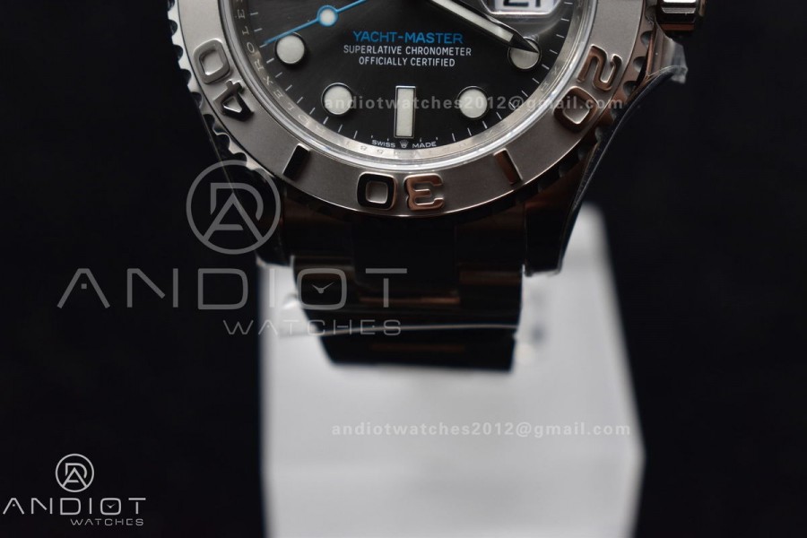 Yacht-Master 126622 Clean 1:1 Best Edition 904L Steel Gray Dial on SS Bracelet VR3235