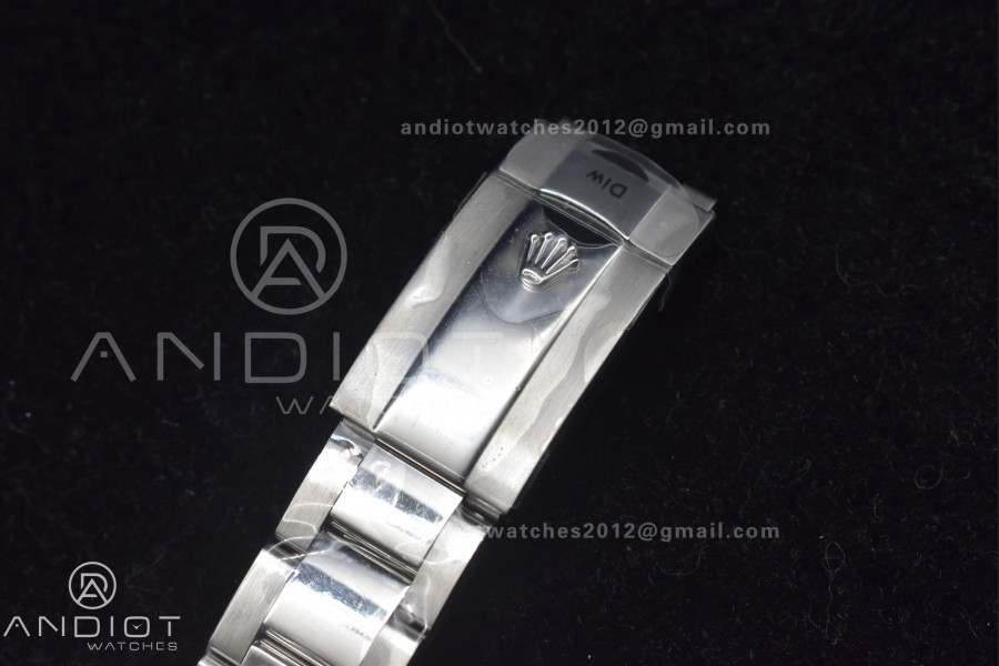 DateJust 36 DIWF 1:1 Best Edition 904L Steel Blue Diamonds Dial on Oyster Bracelet SA3235