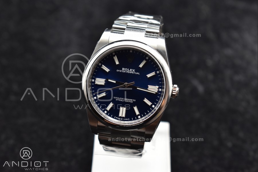 Oyster Perpetual 124300 41mm Clean 1:1 Best Edition 904L Steel Blue Dial VR3230
