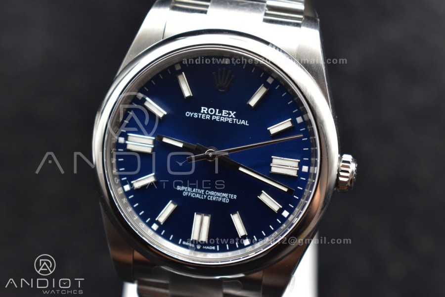 Oyster Perpetual 124300 41mm Clean 1:1 Best Edition 904L Steel Blue Dial VR3230