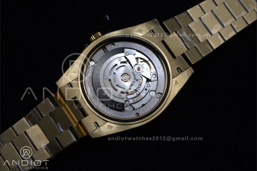 DayDate 40 RG GSF Gain Weight Gold Roman Dial on President Bracelet A2836