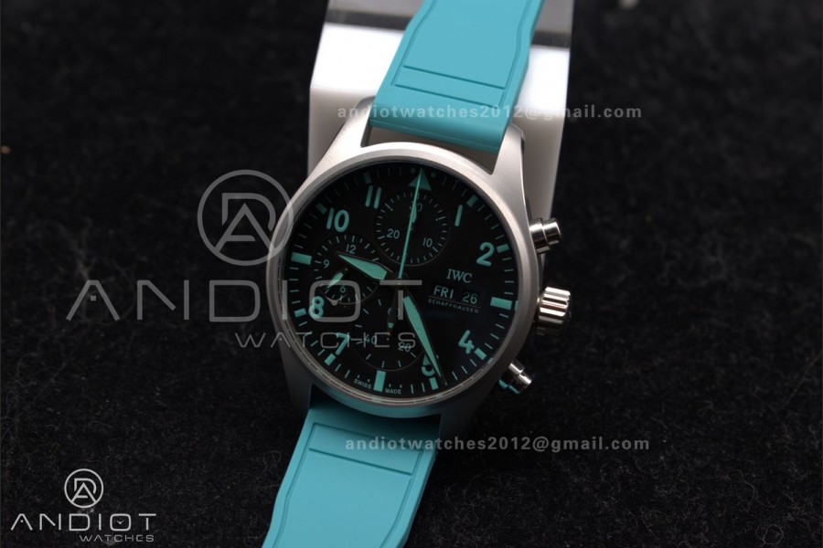 2023 TW Factory Best 1:1 / IWC Chronograph IW388106 Mercedes-AMG Petronas FORMULA ONE TEAM Green