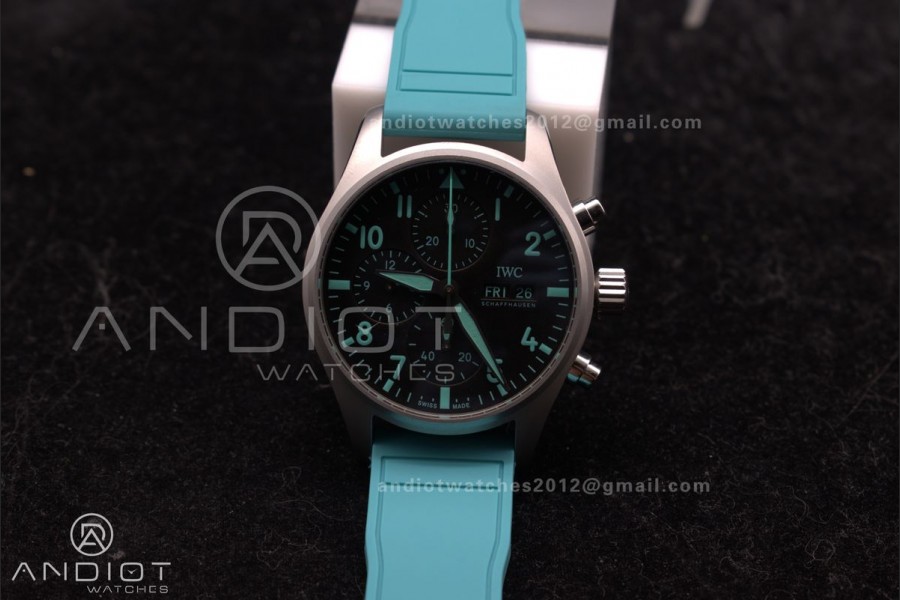 2023 TW Factory Best 1:1 / IWC Chronograph IW388106 Mercedes-AMG Petronas FORMULA ONE TEAM Green