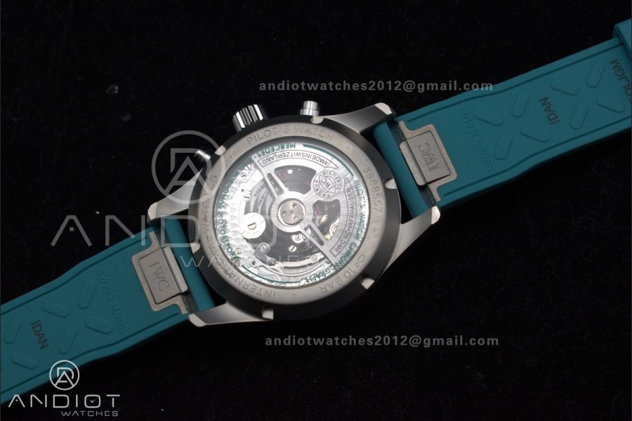 2023 TW Factory Best 1:1 / IWC Chronograph IW388106 Mercedes-AMG Petronas FORMULA ONE TEAM Green