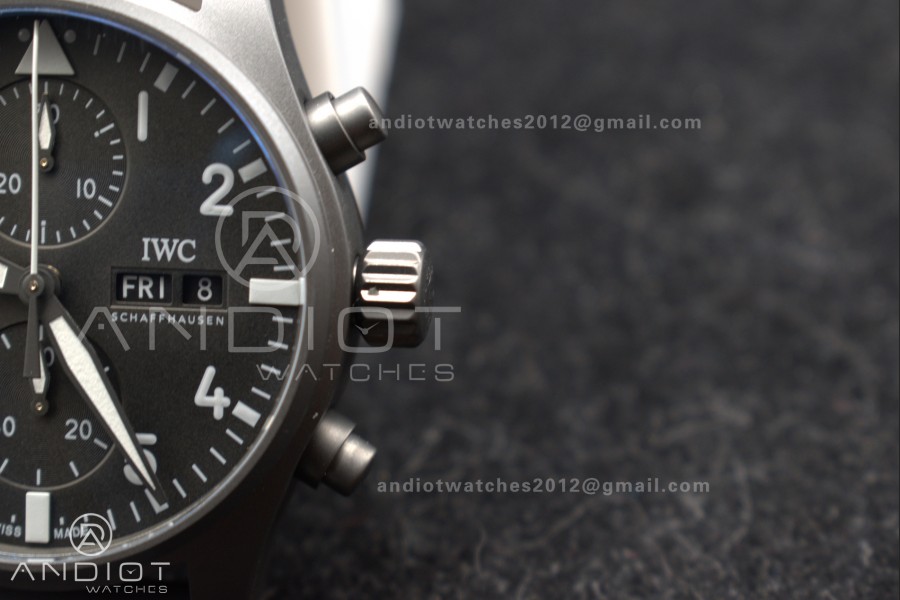2023 TW Factory Best 1:1 / IWC Chronograph IW388106 Mercedes-AMG Petronas FORMULA ONE TEAM Black