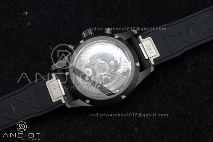 2023 TW Factory Best 1:1 / IWC Chronograph IW388106 Mercedes-AMG Petronas FORMULA ONE TEAM Black