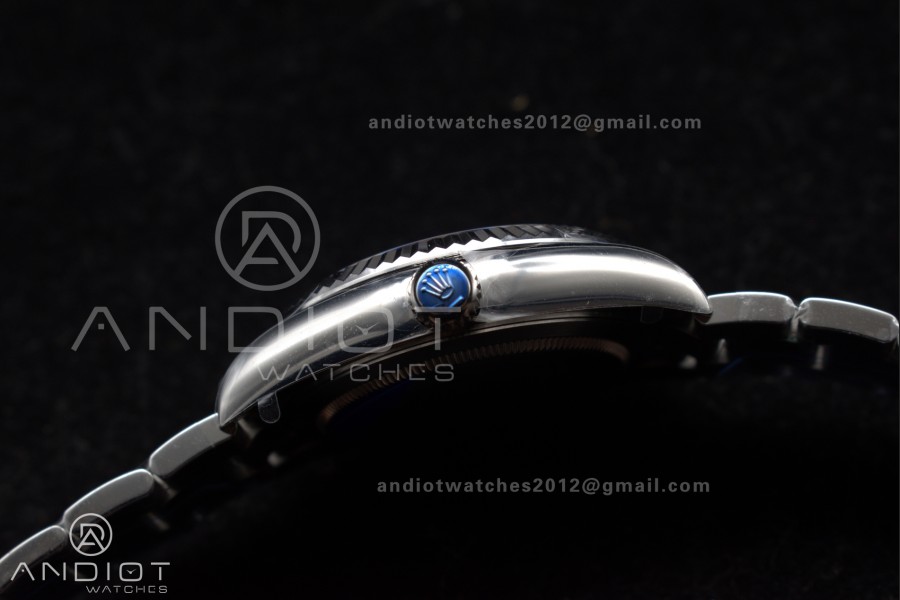 Sky-Dweller 326934 904L SS ZF 1:1 Best Edition Blue Dial on SS Bracelet A2824