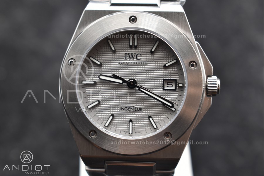 GHF Factory IWC Ingenieur Grey Dial on SS Automatic 