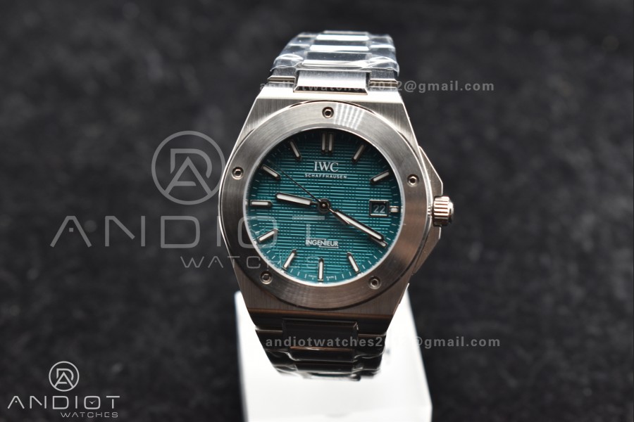GHF Factory IWC Ingenieur Green Dial on SS Automatic