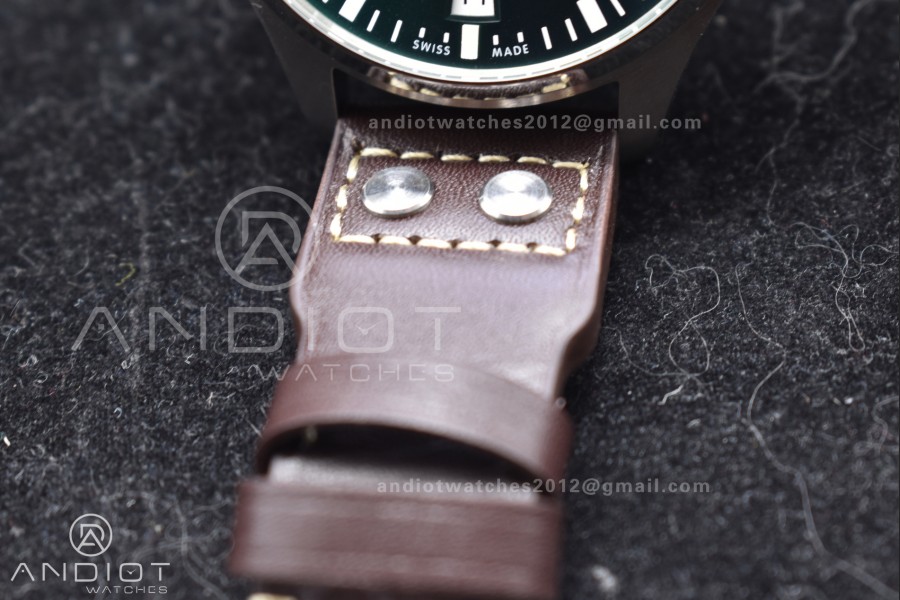 Big Pilot Real IW500901 ZF Best Edition on Brown Leather Strap A51110