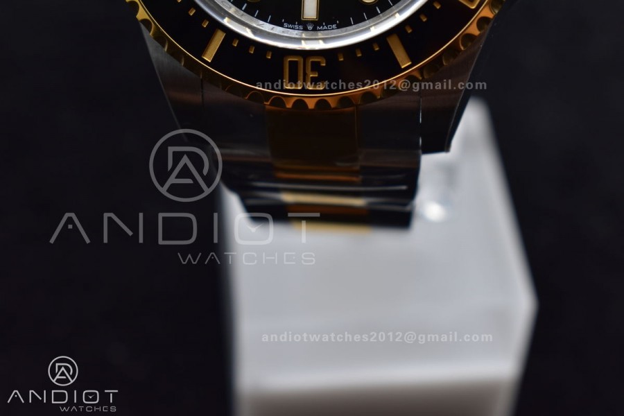 Sea-Dweller Two Tone SS/YG 126603 VSF Best Edition Black Dial on SS/YG Bracelet VS3235