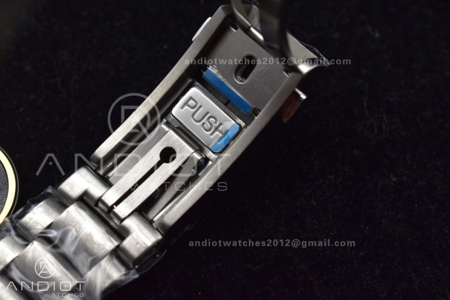 Seamaster 6000M Ultra Deep SS TF 1:1 Best Edition White Dial Blue Ceramic Bezel on SS Bracelet A2824
