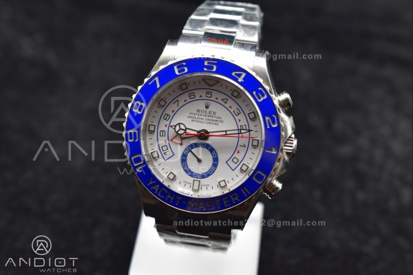 YachtMaster II 116689 SS GMF 1:1 Best Edition Blue...