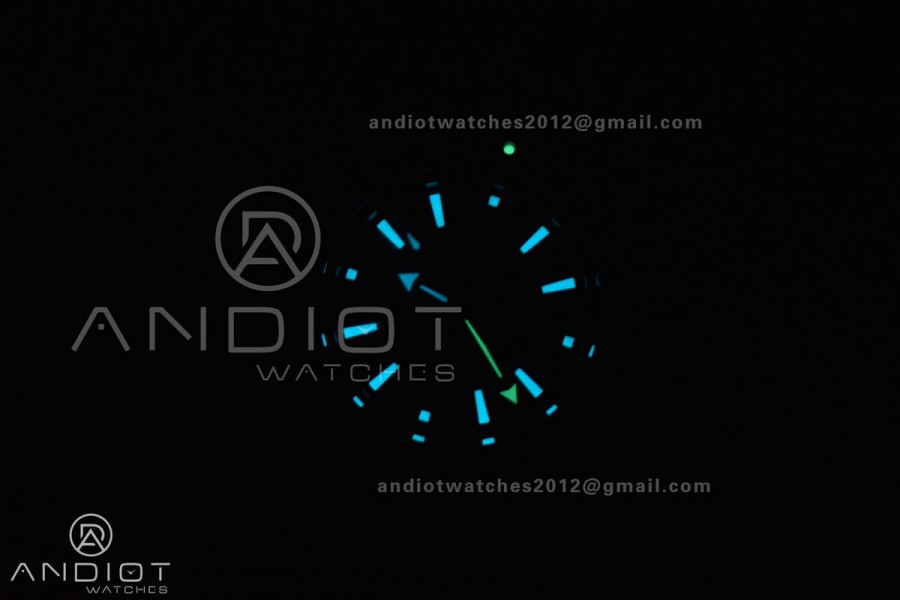 Seamaster 6000M Ultra Deep SS VSF 1:1 Best Edition Summer Blue Dial on SS Bracelet A8912 Super Clone