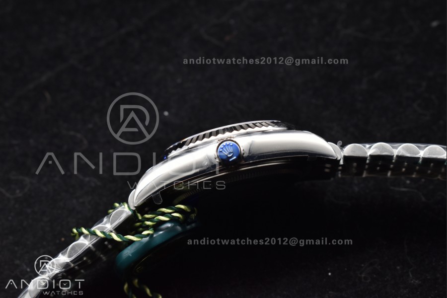 Sky-Dweller 326934 904L SS ZF 1:1 Best Edition Green Dial on SS Jubilee Bracelet A2824