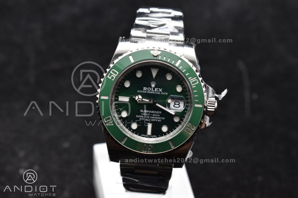 Submariner 116610 LV Green Ceramic Clean 904L 1:1 ...