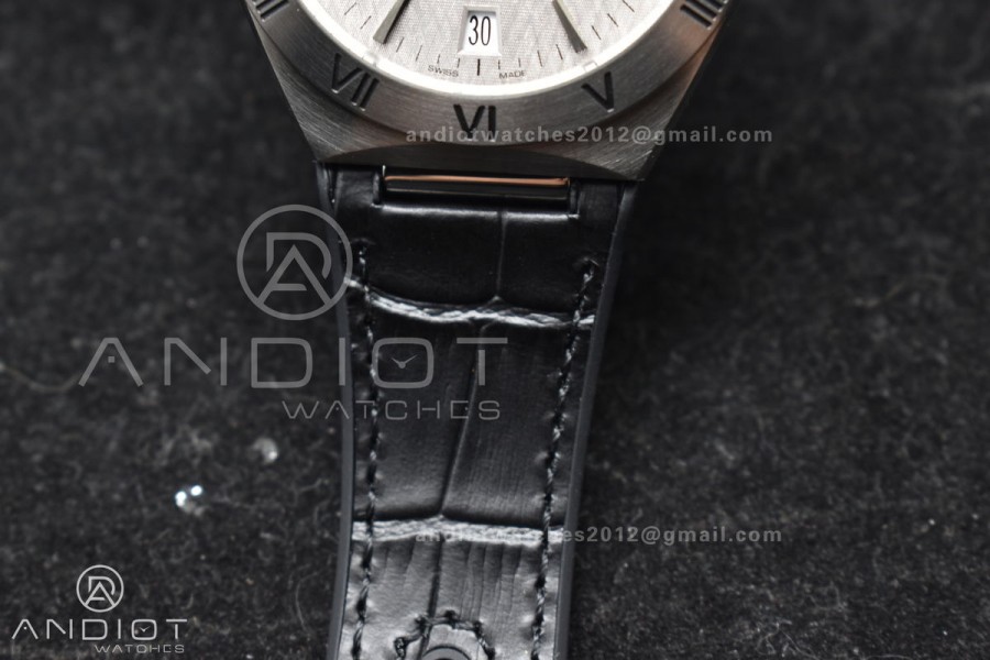 Constellation SS VSF 1:1 Best Edition Gray Dial on Black Gummy Strap A8900 Super Clone