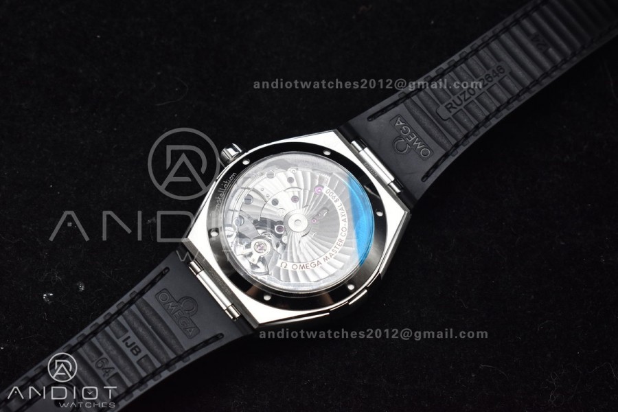 Constellation SS VSF 1:1 Best Edition Gray Dial on Black Gummy Strap A8900 Super Clone