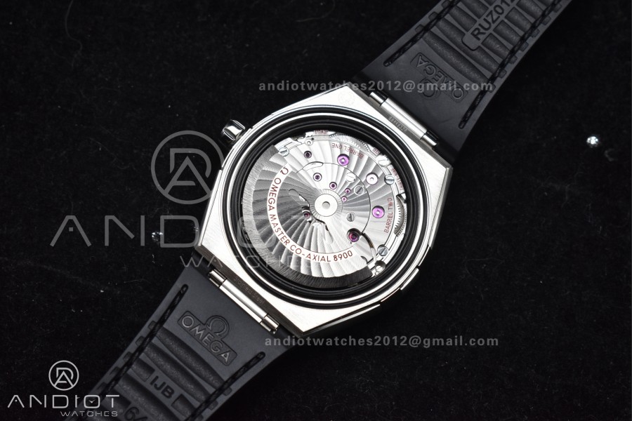 Constellation SS VSF 1:1 Best Edition Gray Dial on Black Gummy Strap A8900 Super Clone