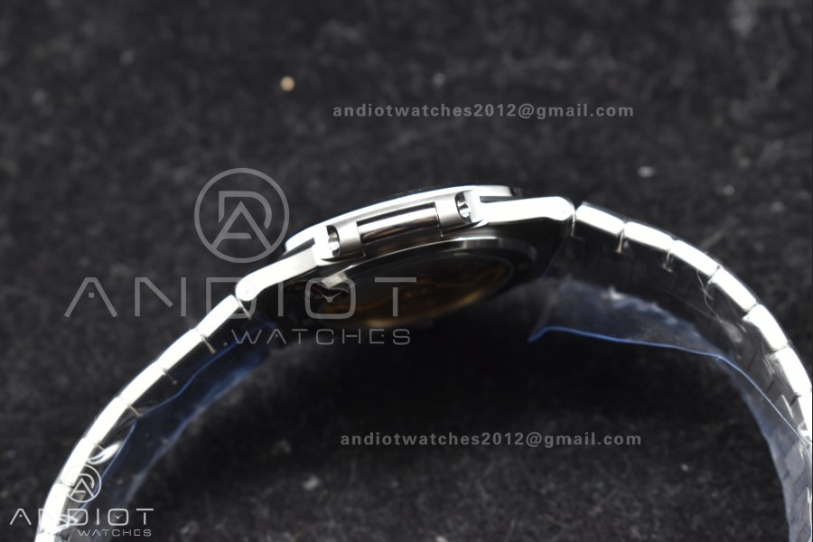 Nautilus 5711/1A 3KF 1:1 Best Edition White Textured Dial On SS Bracelet A324 Super Clone V2