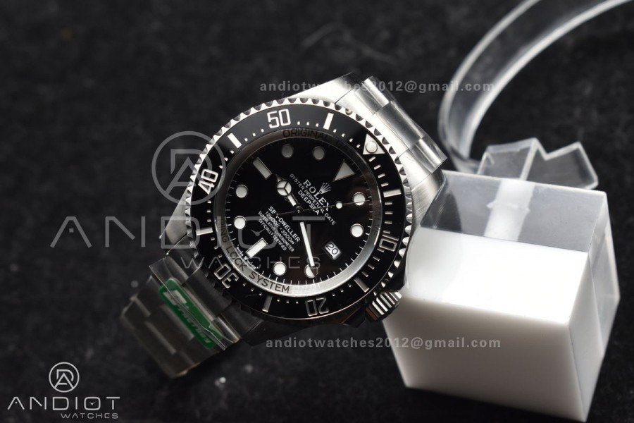 Sea-Dweller 126660 C+F Best Edition Black Dial On SS Bracelet VR3235