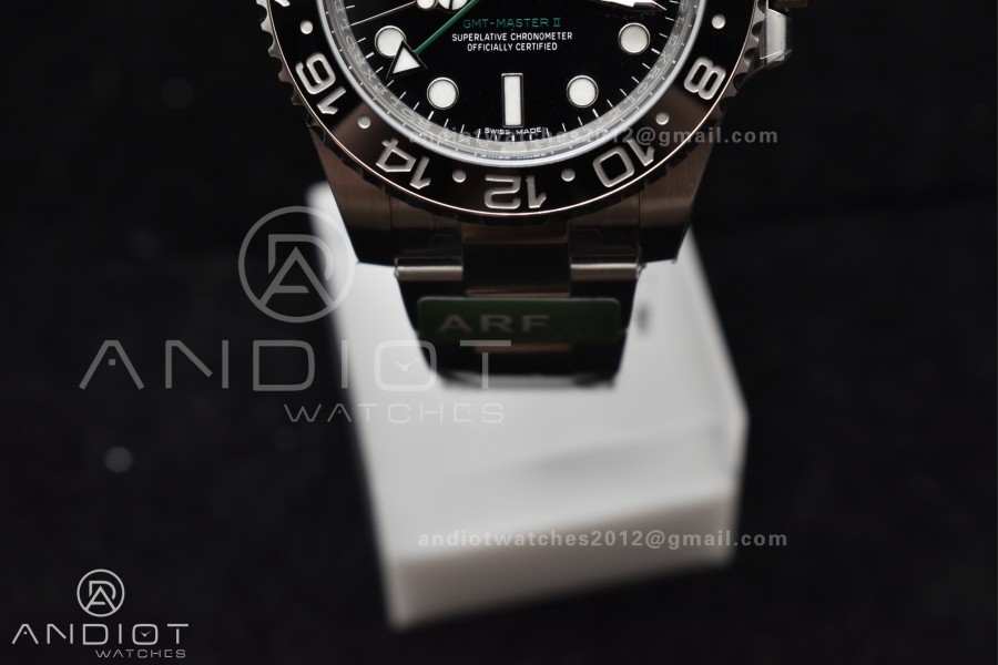 GMT Master II 116710 LN 904L SS AR+F 1:1 Best Edition on Oyster Bracelet VR3285 CHS